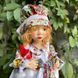 Handmade doll "Girl with a goose" 20322-bila-raisa photo 5