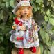 Handmade doll "Girl with a goose" 20322-bila-raisa photo 1