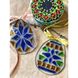 Stained glass decoration for Easter "Easter egg" made of bottle glass Lay Bottle 17282-lay-bottle photo 1
