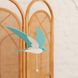 Handmade wooden bird on a bow 16012-itskraft photo 1