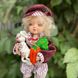 Handmade doll "Petrus with a carrot and a bunny" 20323-bila-raisa photo 5