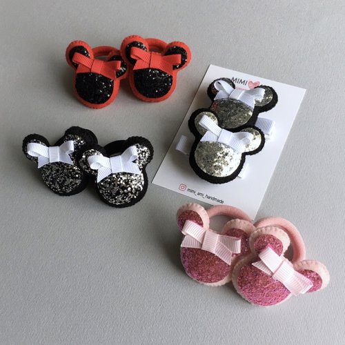 Scrunchy "Minnie Mouse", color Black 11348-black-mimiami photo