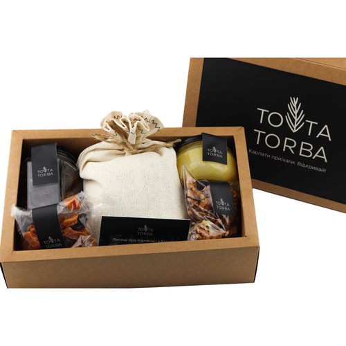 Gift set "Polonina-box" from the Carpathians with herbal tea 16307-totatorba photo