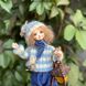 Handmade doll "Shepherd with a lantern" 20324-bila-raisa photo 2