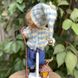 Handmade doll "Shepherd with a lantern" 20324-bila-raisa photo 3