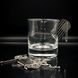 Whiskey glass with a badge with individual engraving 21047-225ml-batart-ua photo 3