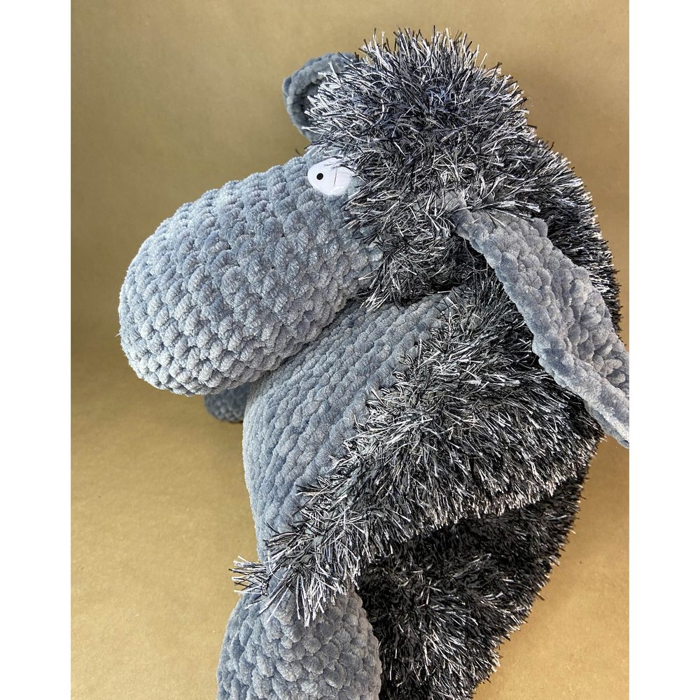Подушка іграшка плюшева Баранчик Шон, колір сірий, розмір 40*75 см 11241-toypab фото