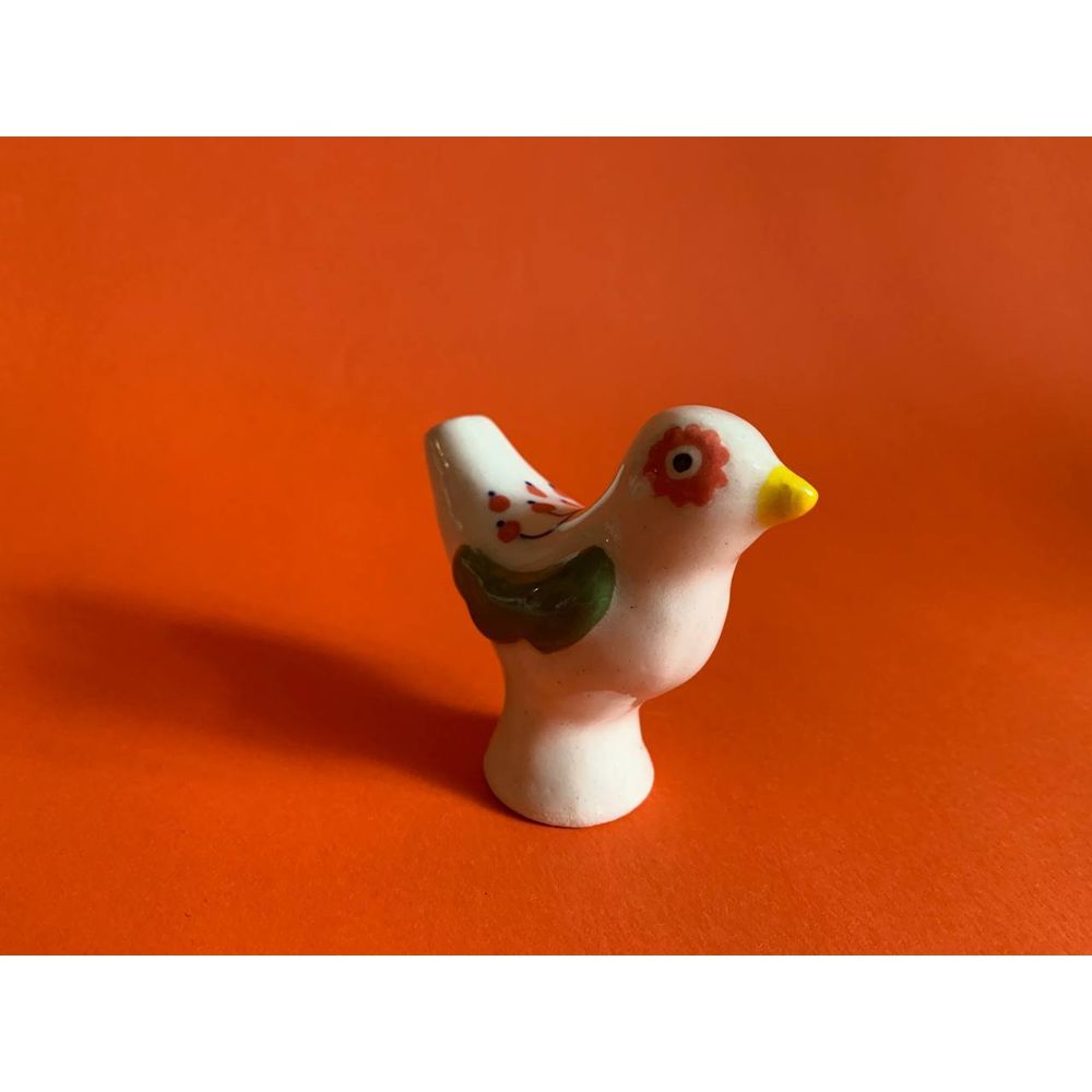 Свистунець «Курочка» з зеленими крилами, 8 см 15606-lovyleva фото
