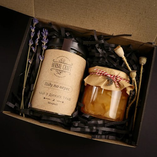 Mini-set #1 (tea, apple jam, card) Herbalcraft 14300-herbalcraft photo