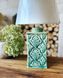 Turquoise-green lamp "Four sides" 11151-yekeramika photo 7