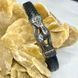 Men's black leather bracelet SL leather 23966-sl-leather photo 3