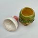 Ceramic candy bowl with lid Grinch KAPSI ceramics handmade 13277-kapsi photo 3