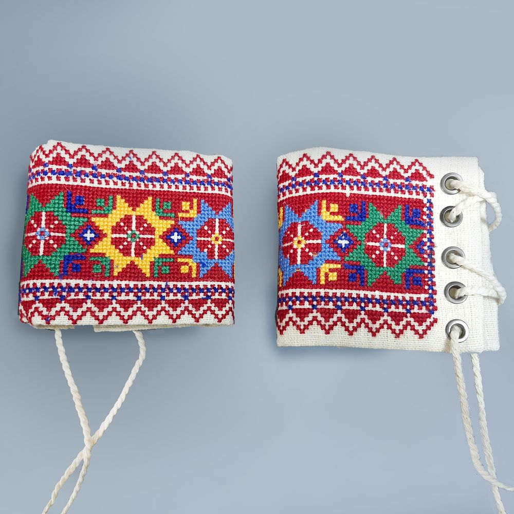 Lemki cuffs (dense embroidery) «Vilna Nytka» 20031-vilna-nytka photo