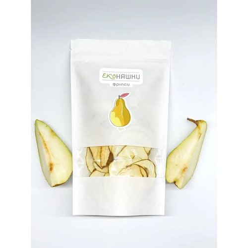Organic Pear Chips «Eco Nicy» - 50 grams, Without Sugar 13673-ekoniashky photo