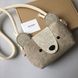 Children's handbag "Bear", color Cappuccino melange 11356-cappuccino-mimiami photo 3
