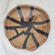 Sliced tray, natural wood, handmade, NATURAL series, DEEPWOOD, 17 cm 12912-17-deepwood photo 4