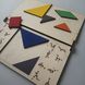 Tangram puzzle, natural wood color and multicolored 17200-mimiami photo 5