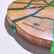 Sliced tray, natural wood, handmade, NATURAL series, DEEPWOOD, 17 cm 12912-17-deepwood photo 16