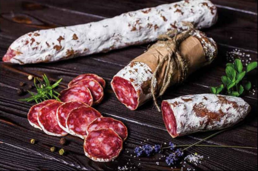 Fuet raw-dried sausage of the highest quality 3925 photo