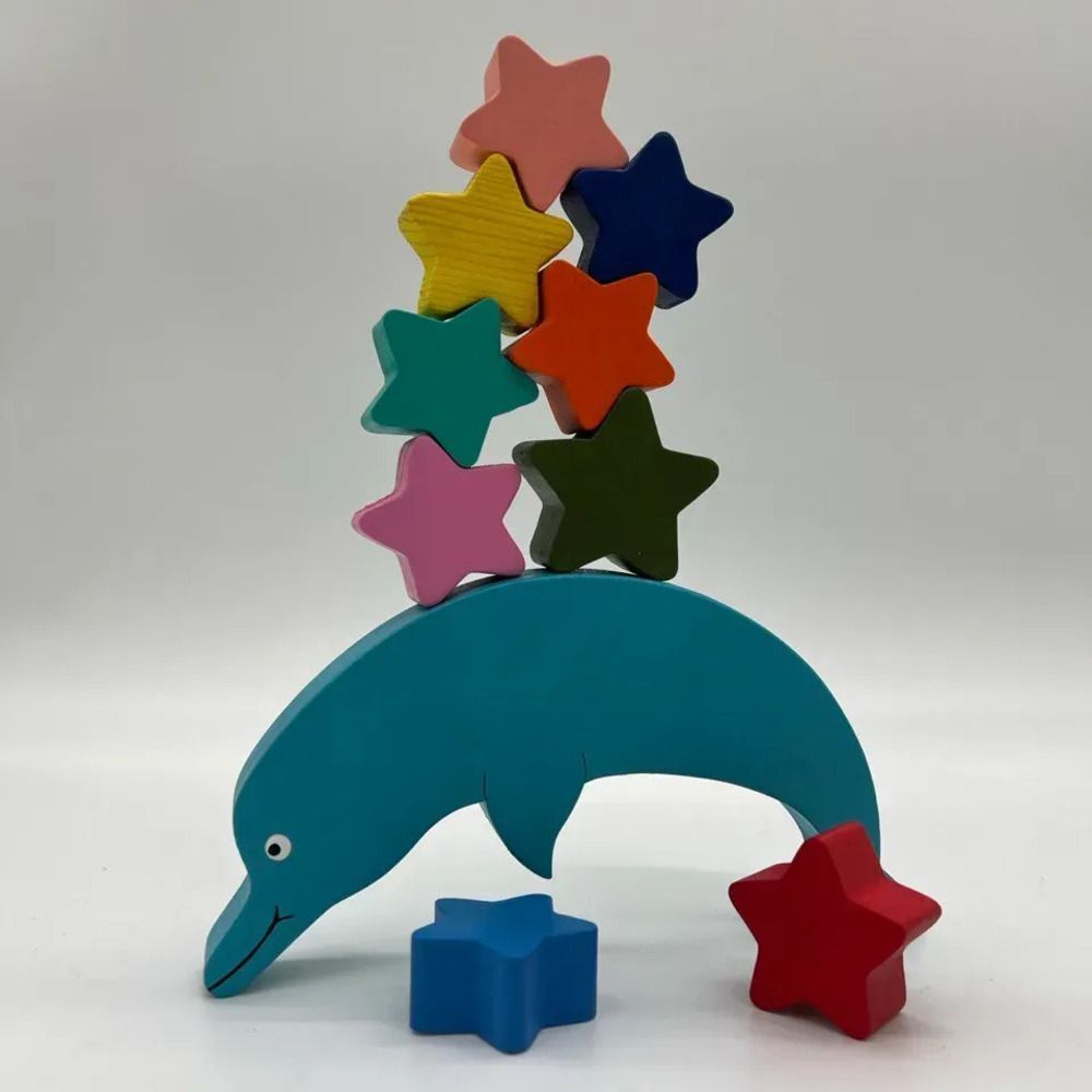 Wooden balance wheel for children Kit Mrojnik - educational toy with stars Pan Kokos 23173-pan-kokos photo