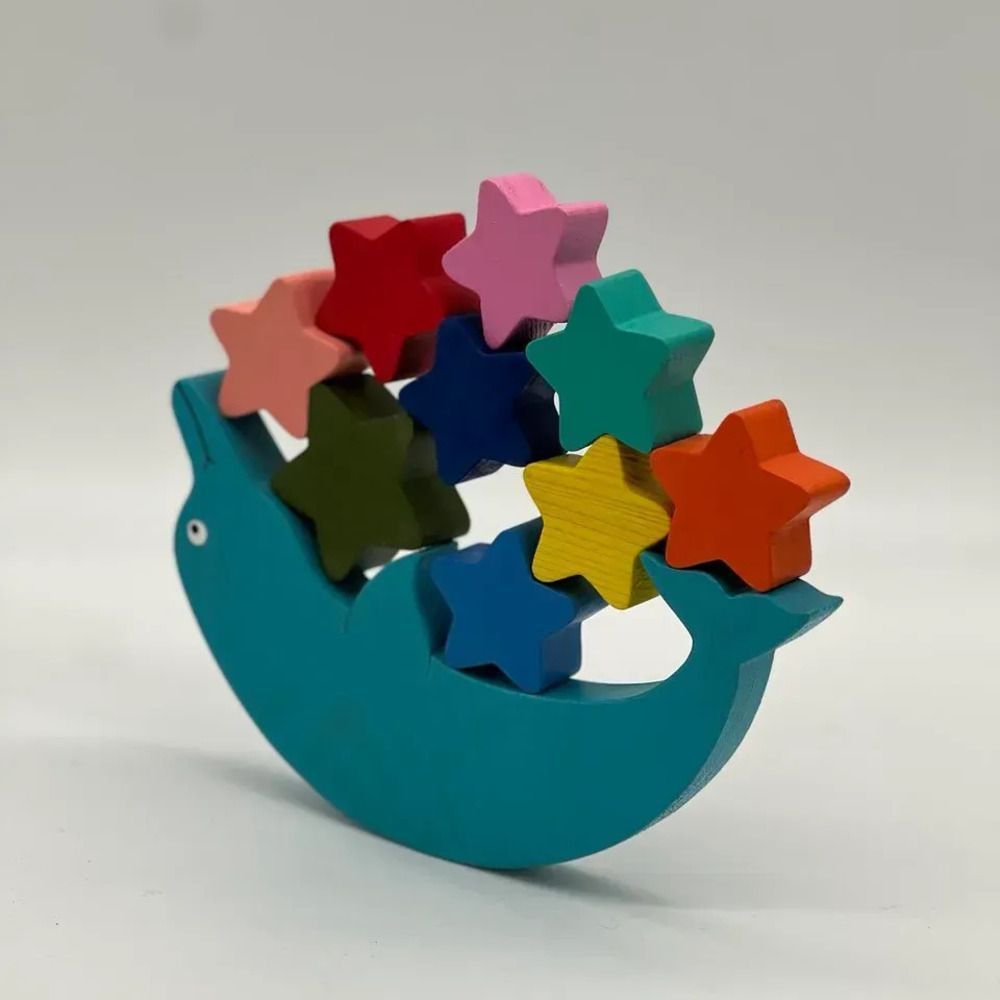 Wooden balance wheel for children Kit Mrojnik - educational toy with stars Pan Kokos 23173-pan-kokos photo
