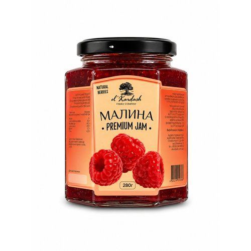 Джем Малина 280 мл El'Kardash FAMILY COMPANY 24364-280ml-kardash фото