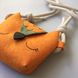 Children's handbag "Owl", color Orange melange 11358-orange-mimiami photo 3