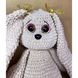 Plush toy Bunny beige, color ash, size 34*22*22 cm 11244-toypab photo 2