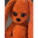 Plush toy Bunny orange, color orange, size 34*22*22 cm 11264-toypab photo 2