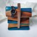 Stand for watches, for 4/6 watches, natural wood, handmade, NATURAL series, DEEPWOOD, 27x18x9 cm 12889-27x18x9-deepwood photo 7