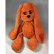 Іграшка плюшева Зайка помаранчевий, колір помаранчевий, розмір 34*22*22 см 11264-toypab фото 3
