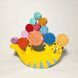 Wooden toy Balance wheel Beshketnik Murko 13 figures Pan Kokos 23174-pan-kokos photo 1