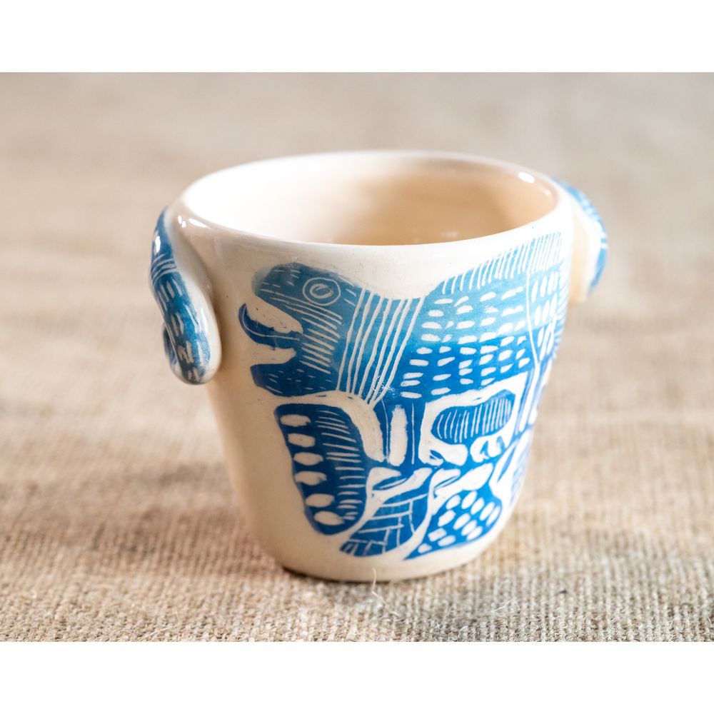 Cup with hand-painted Tour, 300 ml, Centaurida + Keramira 13983-keramira photo