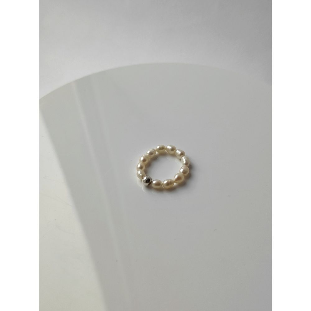 Колечко з перлів з сріблом 20664-no-clasp-d-jewelry фото