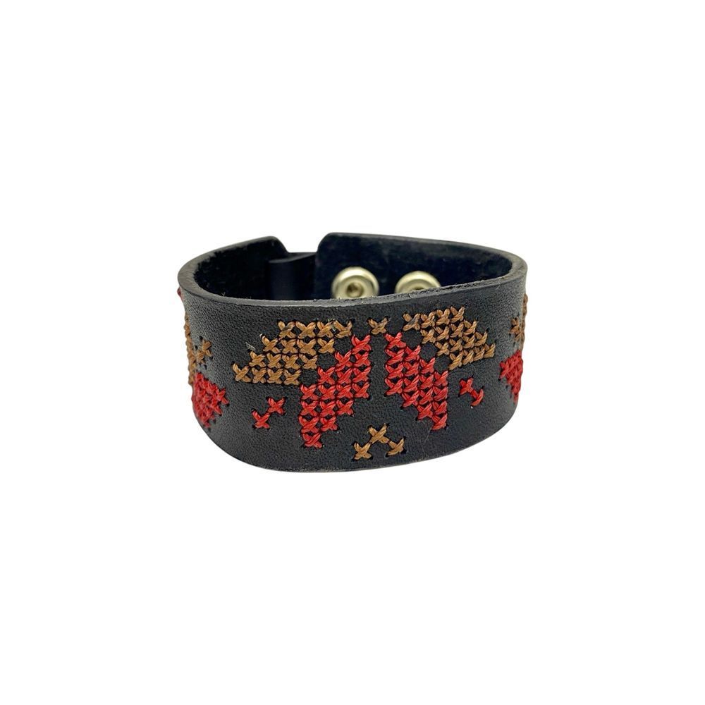 Men's leather bracelet Authentic SL leather 23971-sl-leather photo