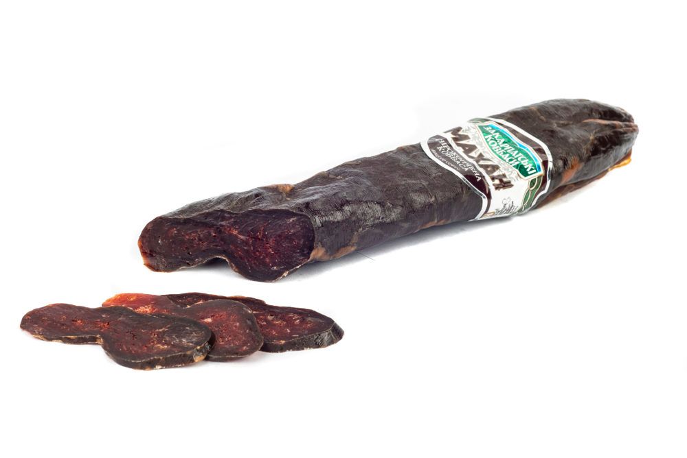 Makhan raw-smoked beef sausage of the highest grade 3153 photo
