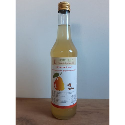 Vinegar "Pear vinegar, natural", 500 ml 16611-dom-elin photo