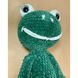 Plush toy Frog, color green, size 52*22*15 cm 11246-toypab photo 4