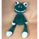 Plush toy Frog, color green, size 52*22*15 cm 11246-toypab photo 2