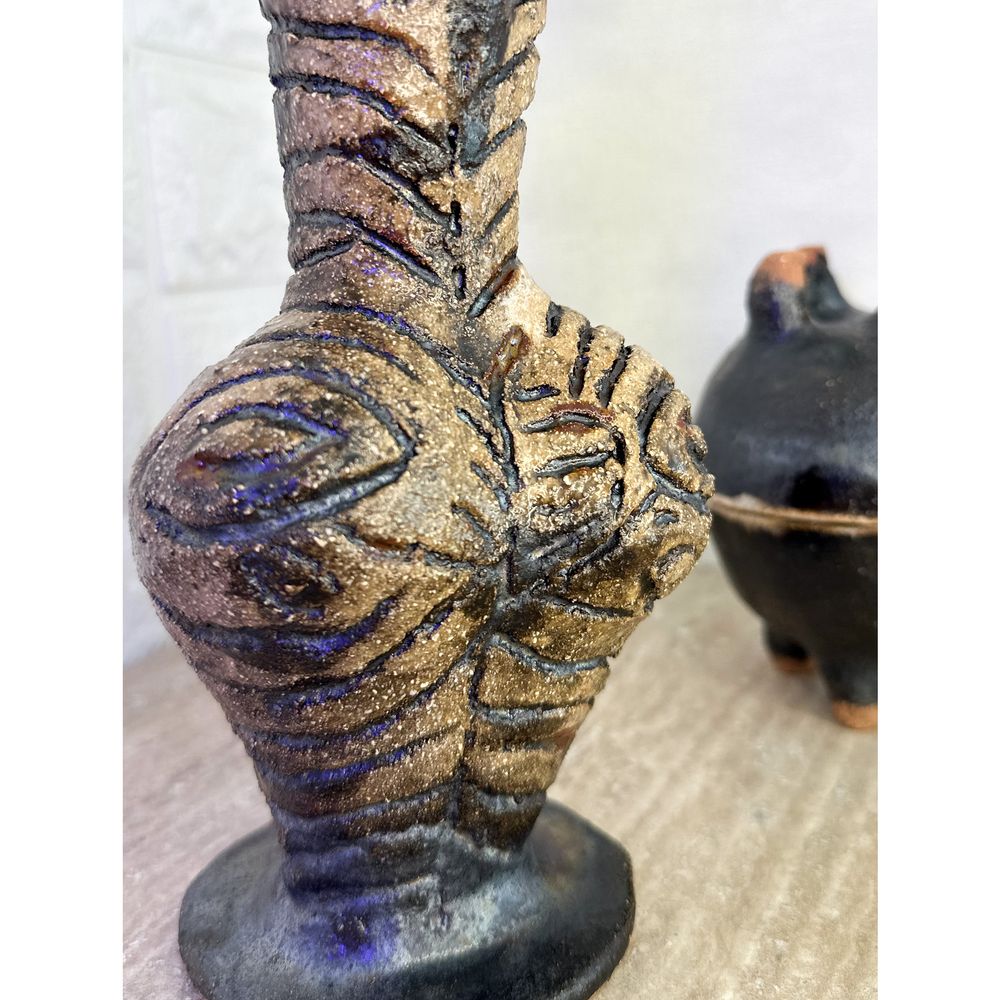 Vase "Tripillia Madonna" ceramic TM Kentavrida, handmade 13701-kentavrida photo