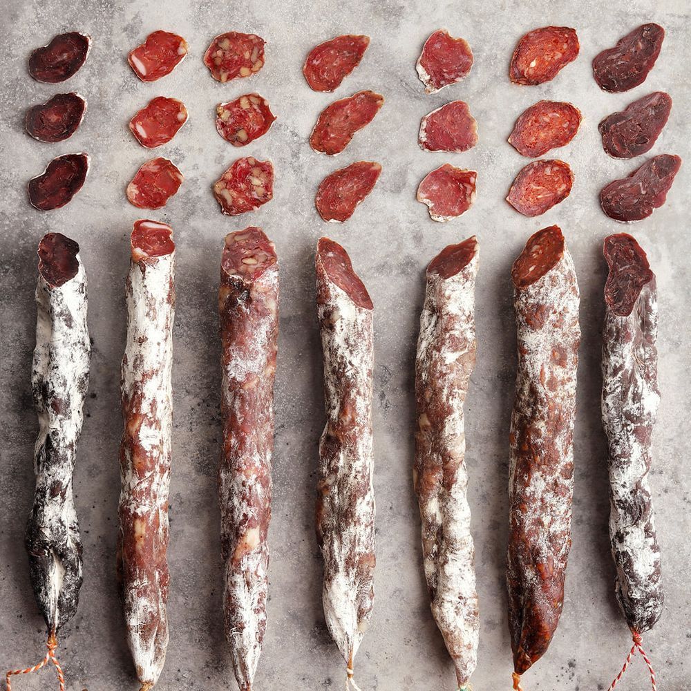 Kulatello pork ham Only Meat Craft sliced 100 g 9100 photo