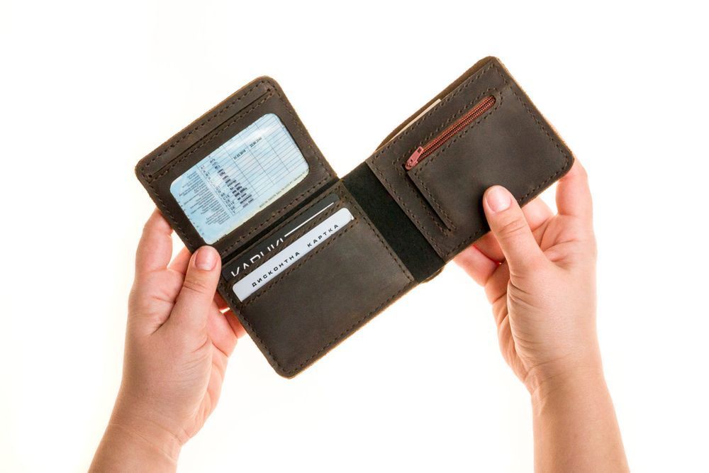 Leather wallet TRIKS Shuflia 7861 photo