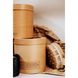 Gift set wooden massage brush with natural bristles + massage anti-cellulite candle in a plaster pot PRO.ECO 17462-proeco photo 2