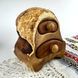 Two-tier wooden jewelry box made of acacia burl Along the Paths of the Trypillian Great Mother 23768-s-tryp-pram photo 3