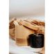 A gift set of a wooden massage brush + an anti-cellulite massage candle in a plaster pot PRO.ECO 17463-proeco photo 2