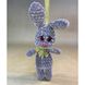 Keychain-toy plush Bunny, mocha color, size 23*9*5 cm 11248-toypab photo 5
