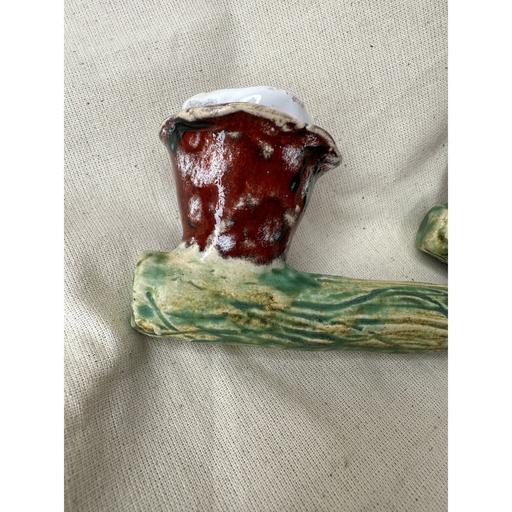 Трубка "Грибочок" для паління керамічна KAPSI, ручна робота 12758-kapsi фото