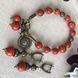 Jewelry set Trypillya Corals Necklace with bracelet and earrings 20960-korali photo 3
