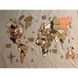 Wooden map of the world on the wall 10072-clasic-100x60-factura photo