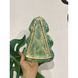 Тарілочка "Ялинка" зелена велика, KAPSI, кераміка, ручна робота 13240-kapsi фото 3